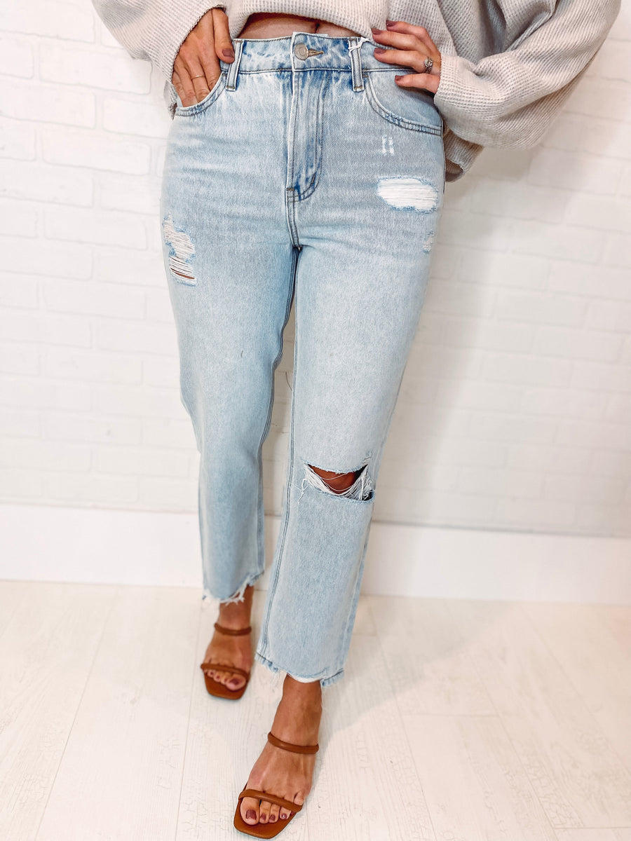 Hayley Belted High Waisted Trouser Pants