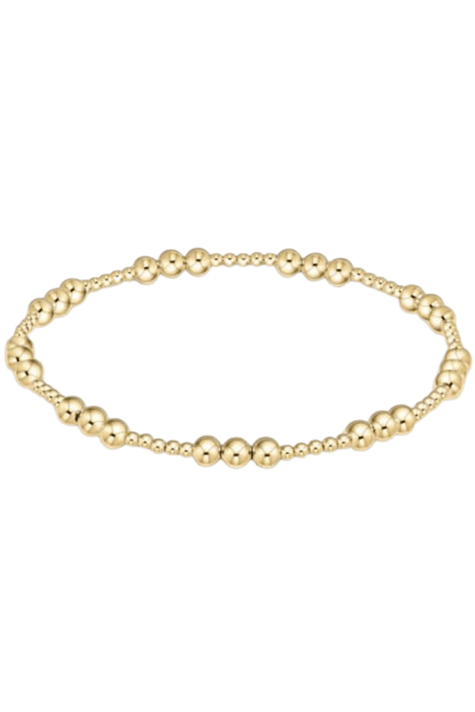 enewton Jewelry Enewton Classic Joy Pattern 4mm Gold Bead Bracelet 4mm / Gold