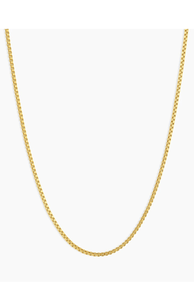 Gorjana Jewelry Gorjana Bodhi Mini Necklace- 22" Gold