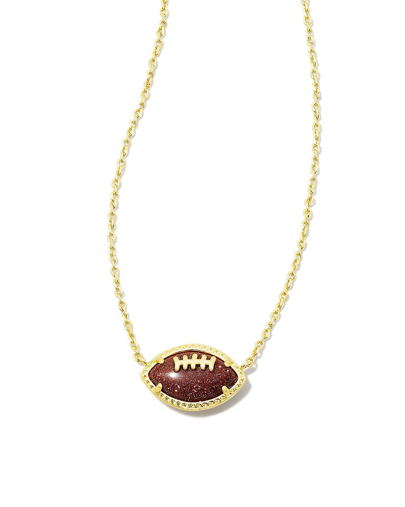 Kendra Scott Jewelry Kendra Scott Football Short Pendant Necklace-- Gold
