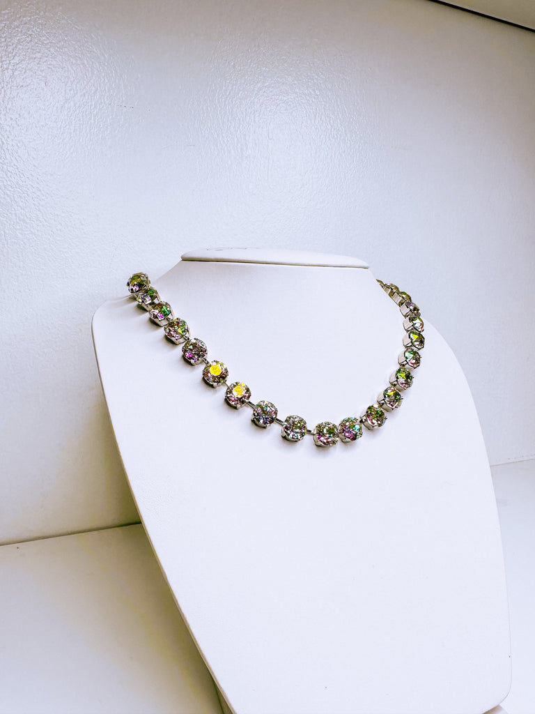 Mariana Jewelry Mariana Large Everyday Necklace-- Clear Patina Rhodium