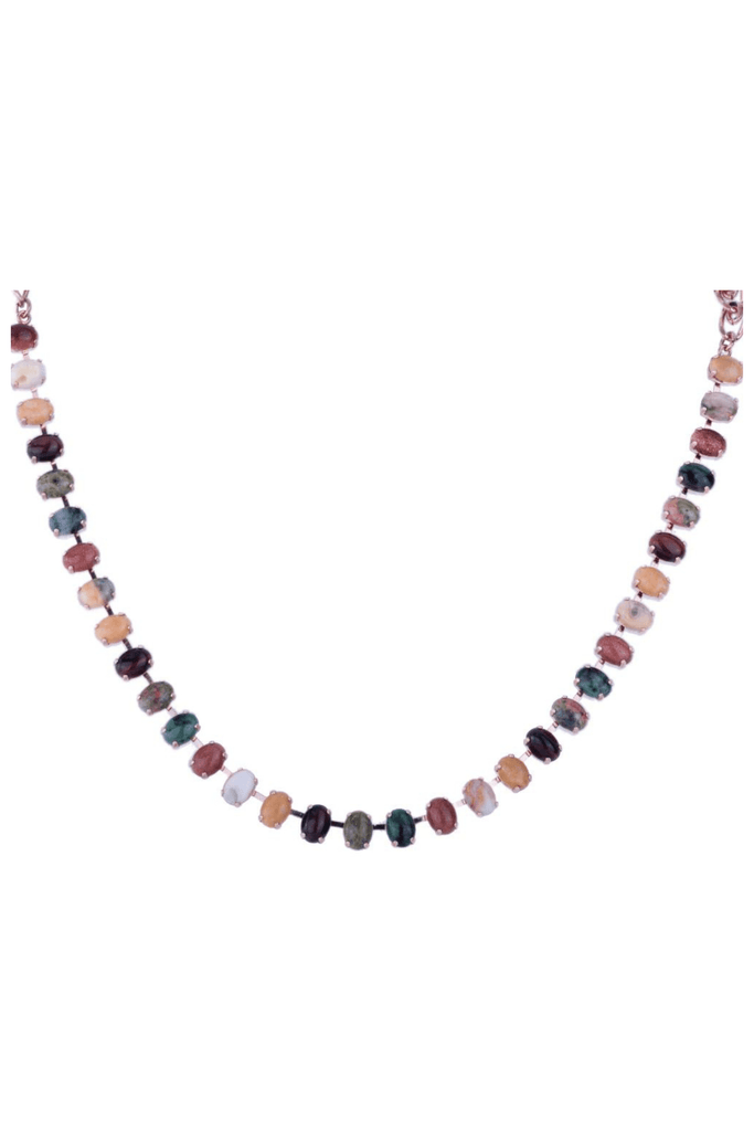 Mariana Jewelry Mariana Medium Everyday Oval Necklace-- Terra Gold