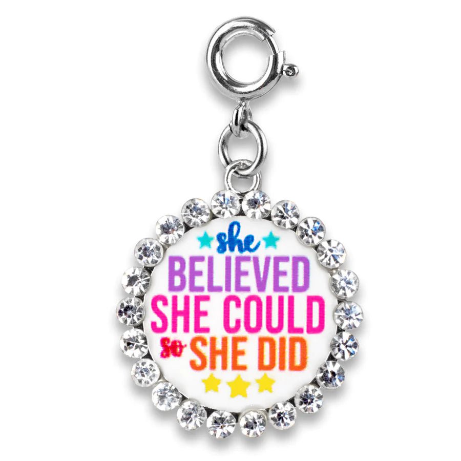 High Intencity Jewelry She Believed Charm