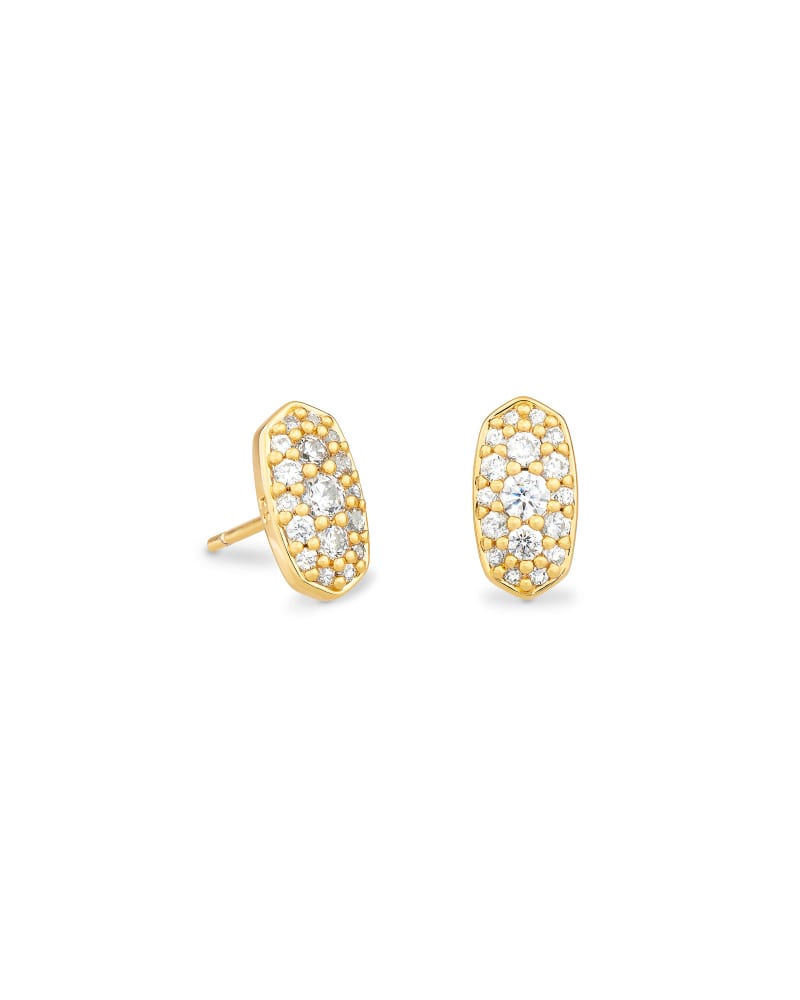 Kendra Scott Jewelry Kendra Scott Grayson Crystal Stud Earrings Gold