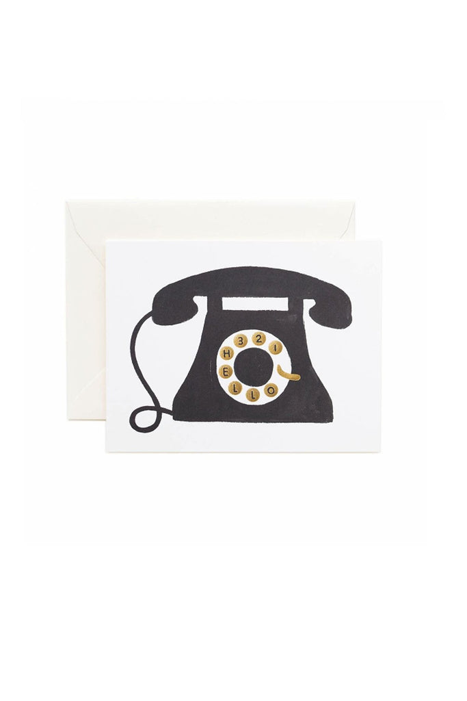 Hello Telephone Card - Eccentrics Boutique