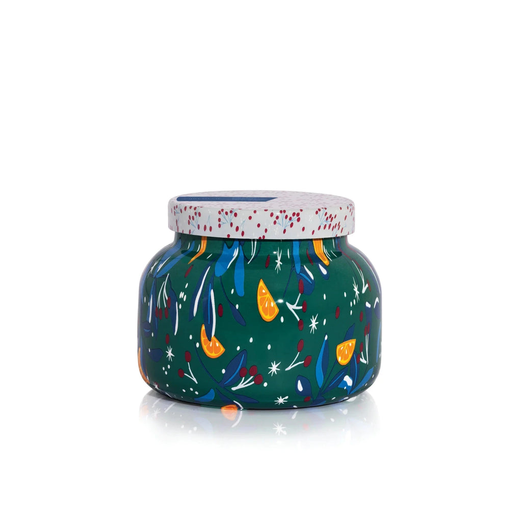 Capri Blue Candle Capri Blue Holiday Pattern Play Signature Candle--Volcano 19 oz Green / Container
