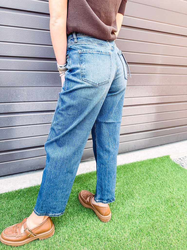 Daze Denim Denim Daze Denim- Westward Barrel Leg