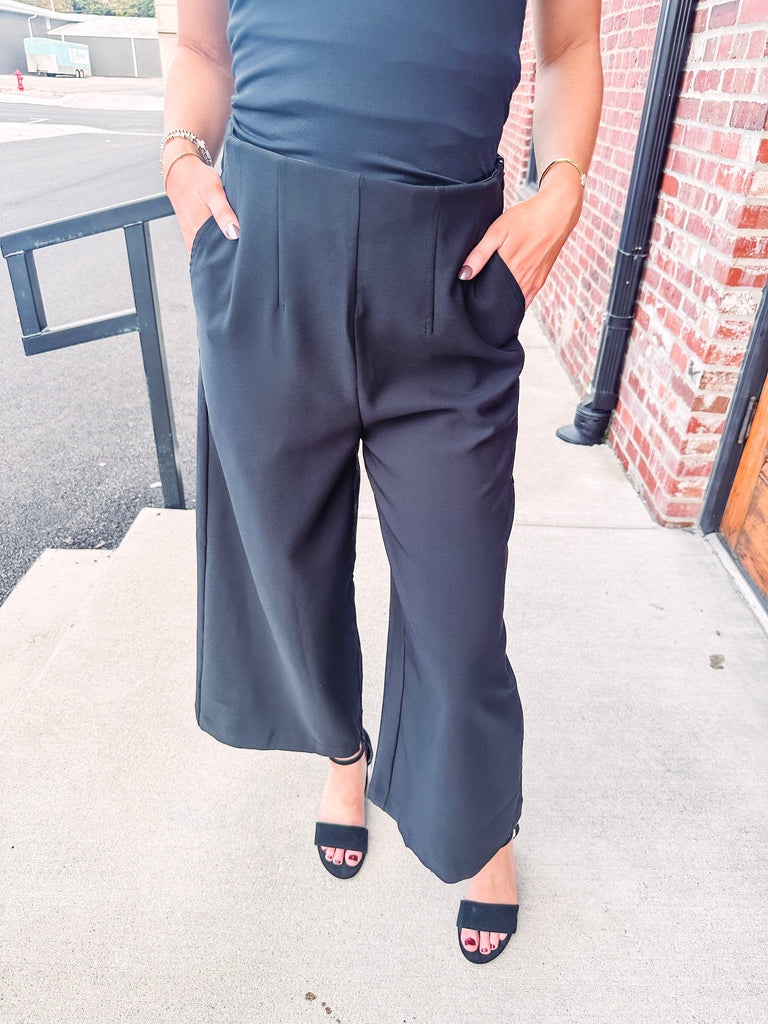 Eccentrics Boutique Pants Alexandra High Waist Culottes