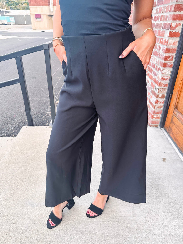 Eccentrics Boutique Pants Alexandra High Waist Culottes