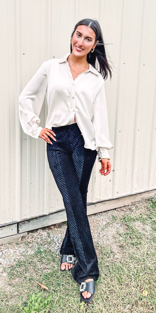 Eccentrics Boutique Shirts & Tops Amelia Glam Oversized Shirt