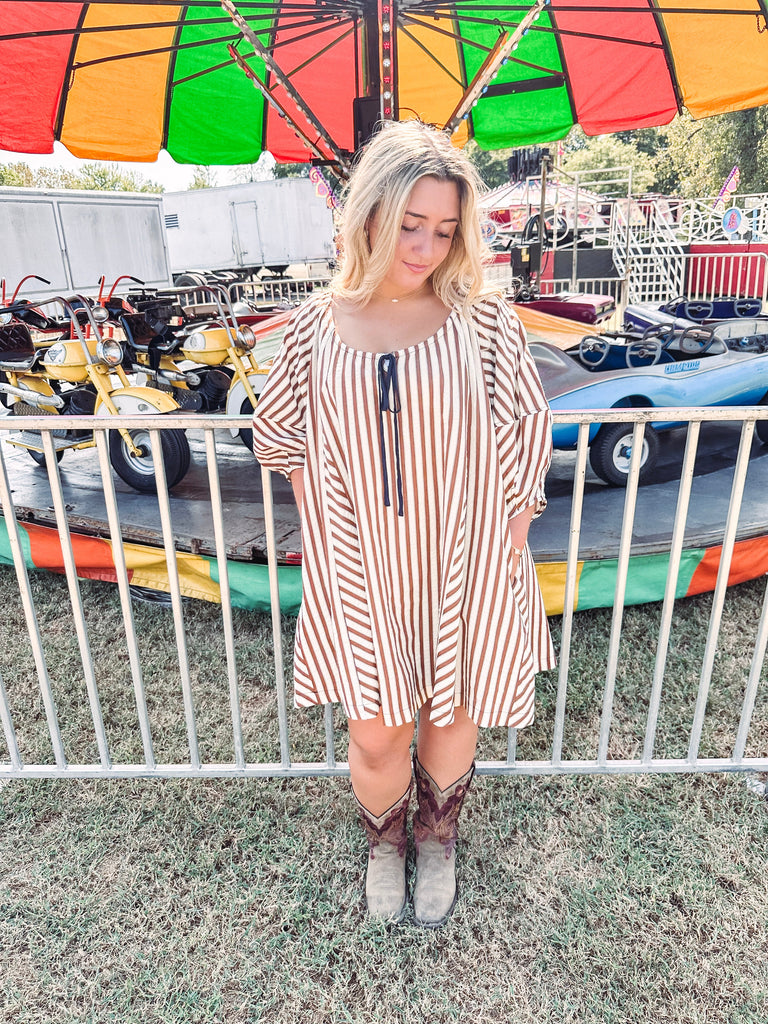 Eccentrics Boutique Dress Archer Striped Dress