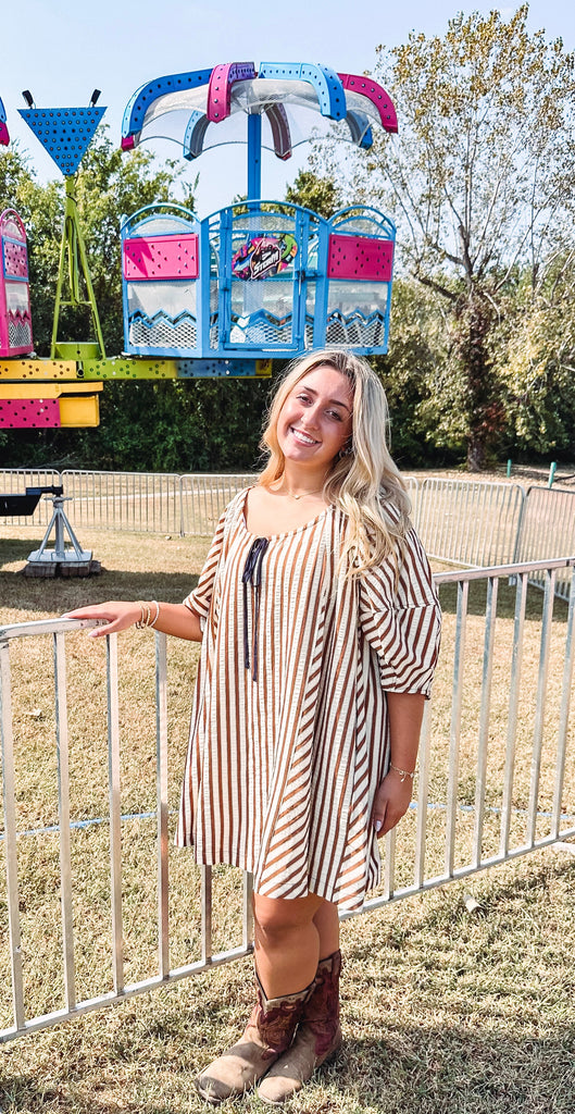 Eccentrics Boutique Dress Archer Striped Dress