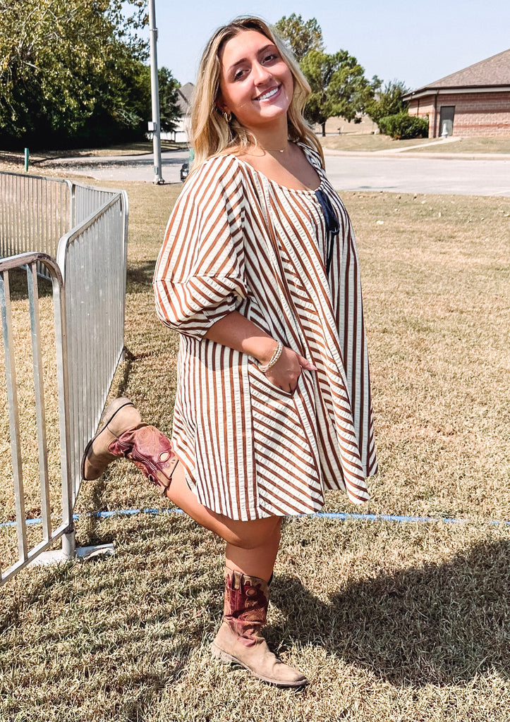 Eccentrics Boutique Dress Archer Striped Dress