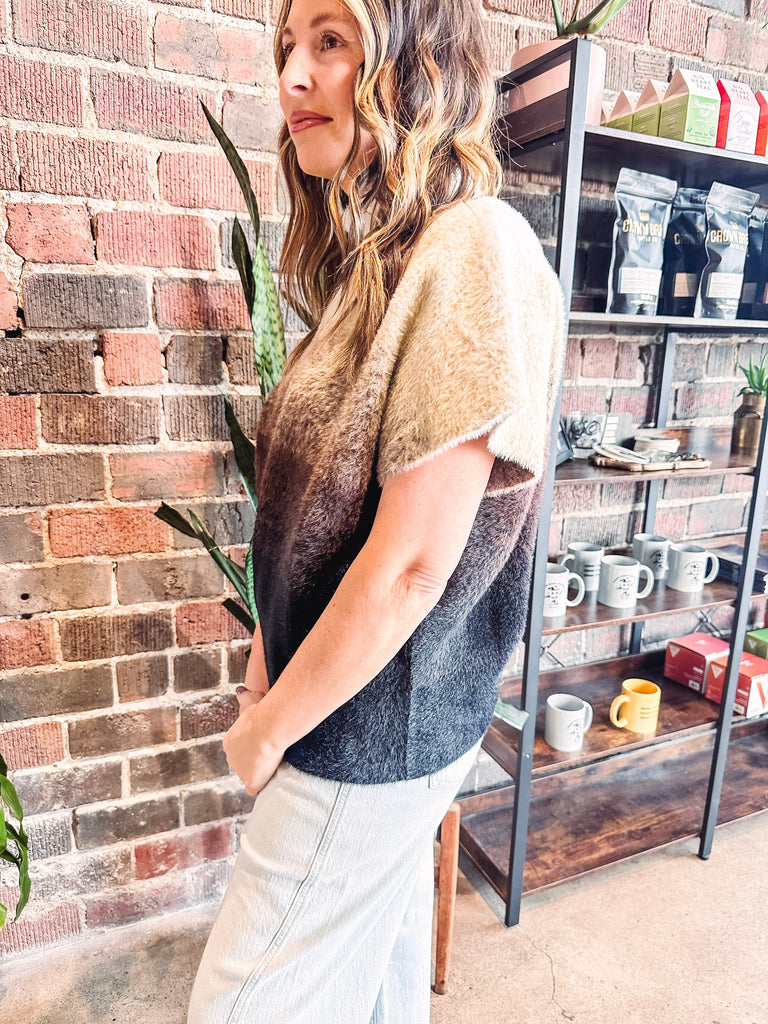 Eccentrics Boutique Sweater Aspen Ombre Sweater Top