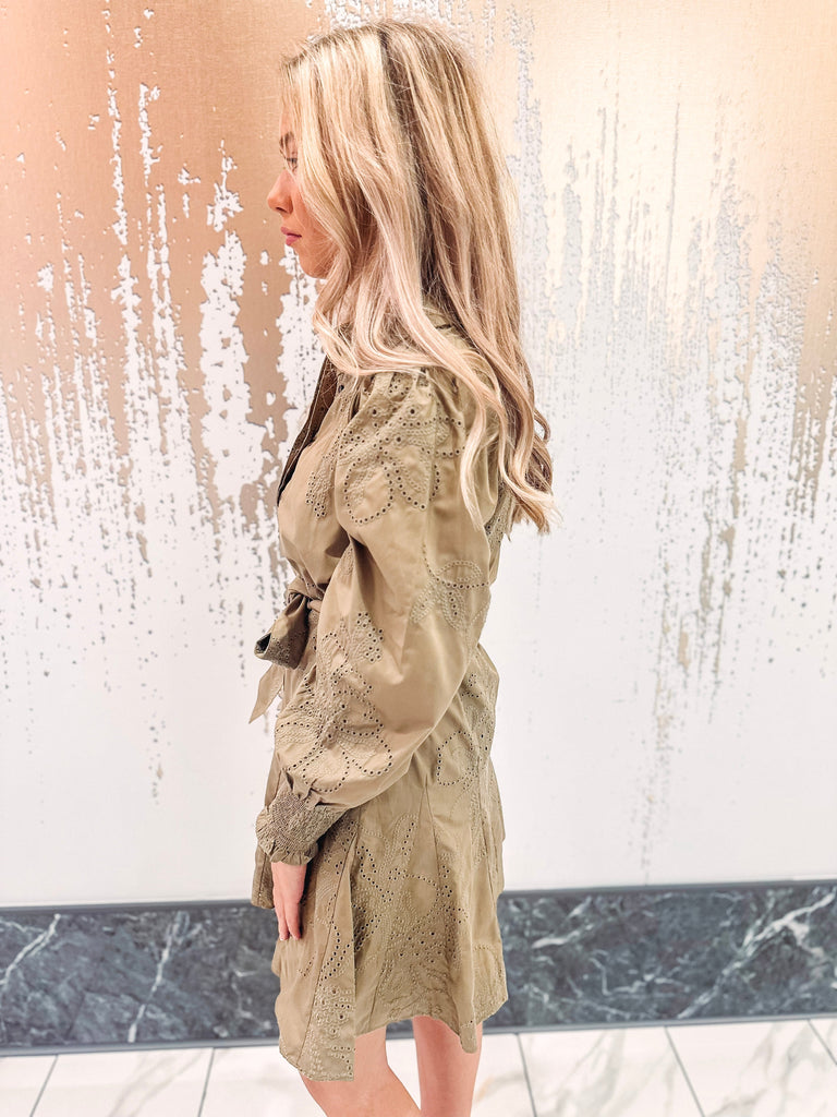 Eccentrics Boutique Dress Aurora Puff Sleeve Mini Dress