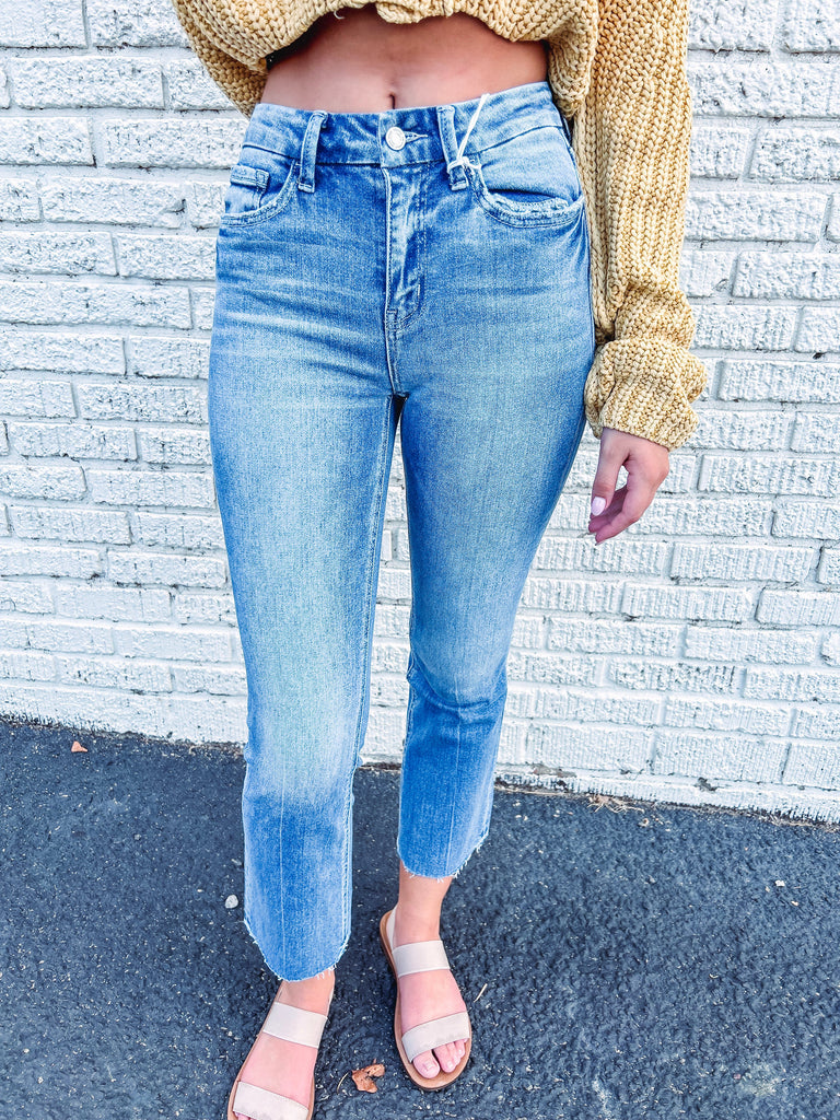 Eccentrics Boutique Denim Bella High Rise Flare Denim