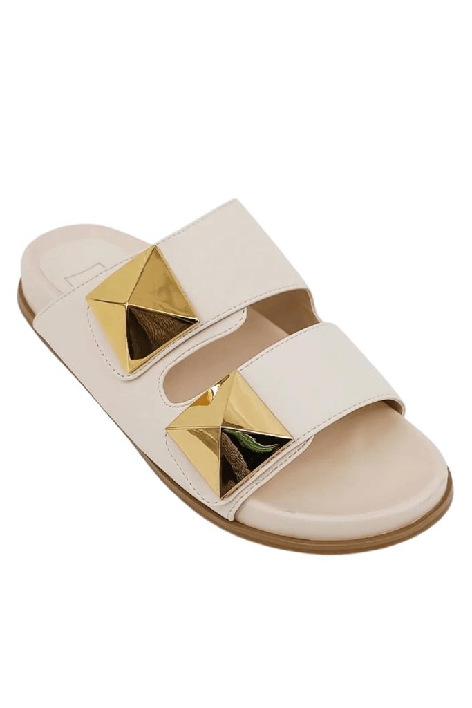 Eccentrics Boutique Shoes Bernarda Footbed Slide Sandals