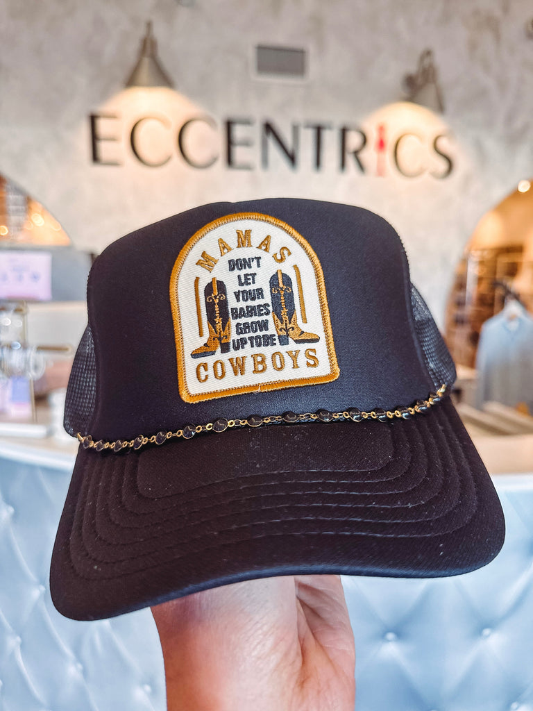 Eccentrics Boutique Hat Best Advice Trucker Hat Black