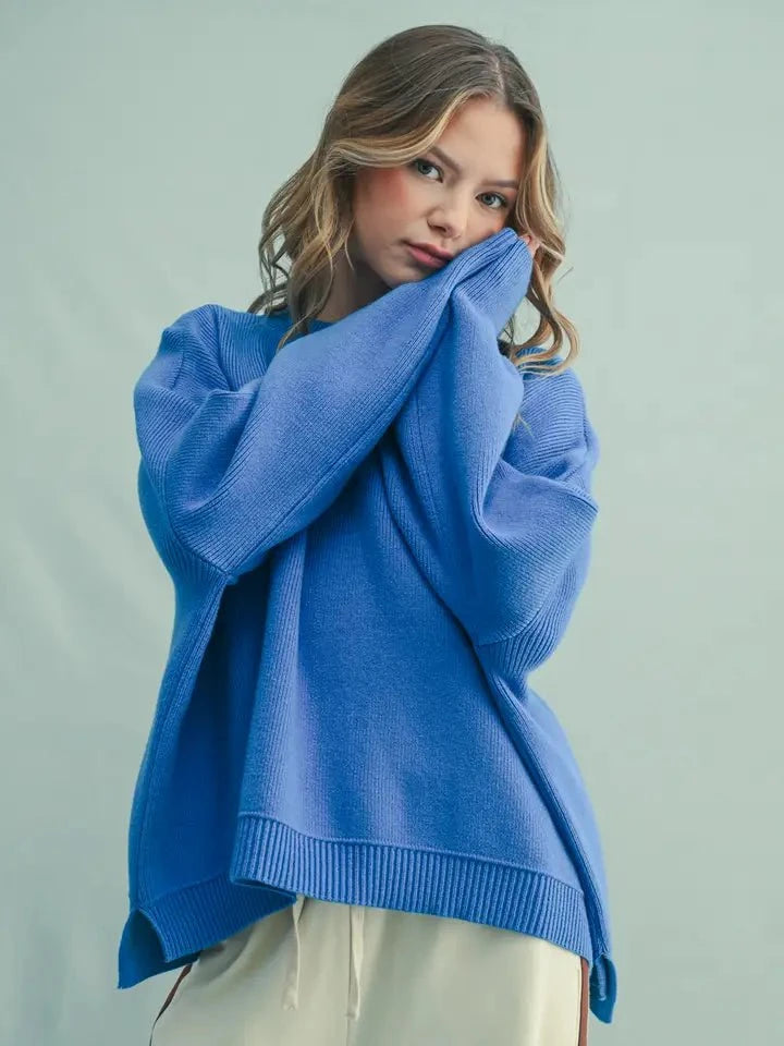 Eccentrics Boutique Sweater Bonfire Breeze Top