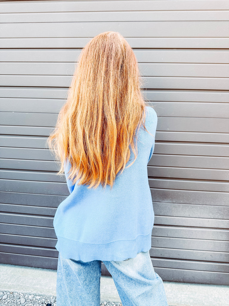 Eccentrics Boutique Sweater Bonfire Breeze Top