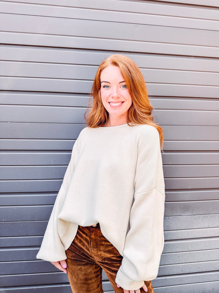 Eccentrics Boutique Sweater Bonfire Breeze Top