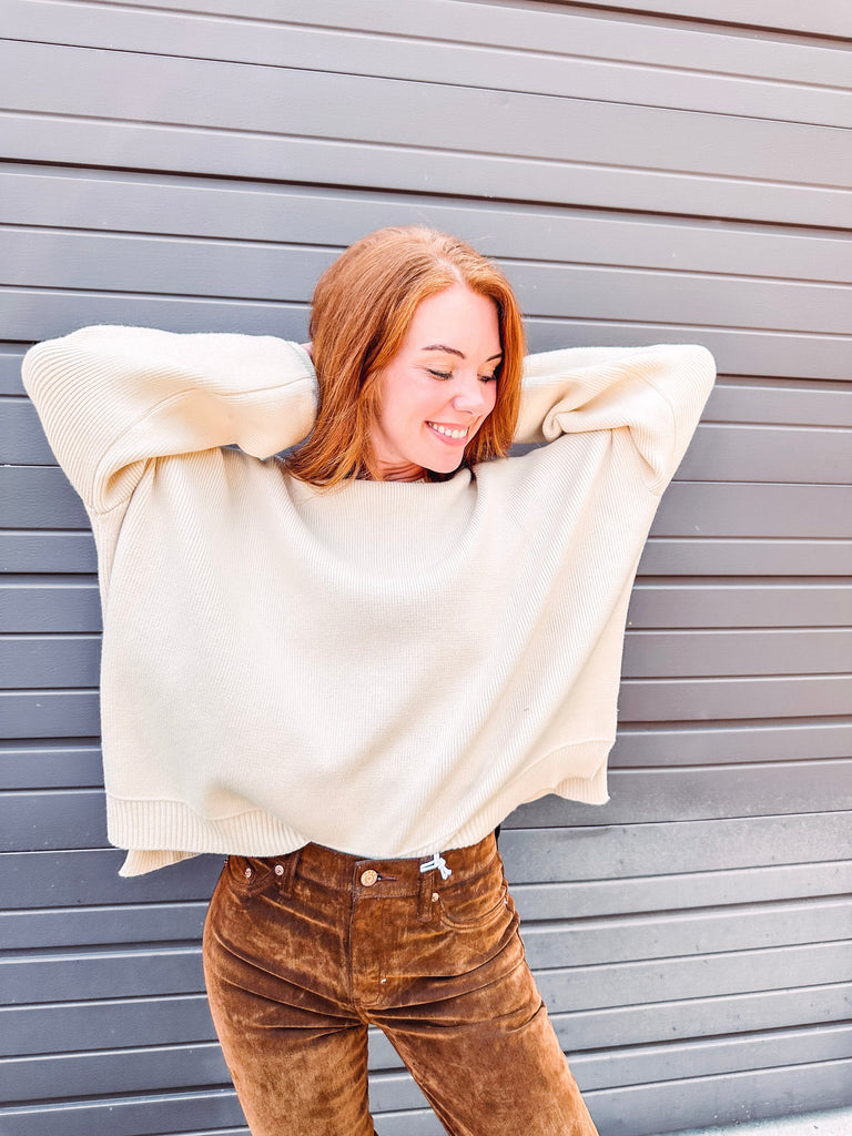 Eccentrics Boutique Sweater Bonfire Breeze Top