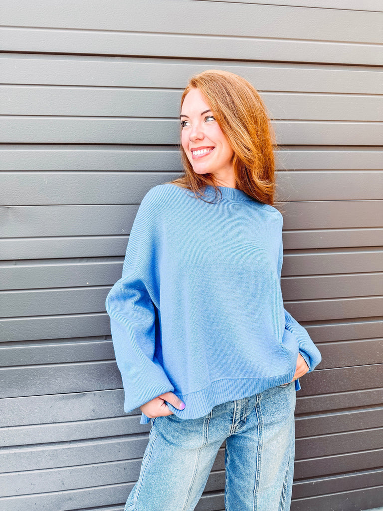 Eccentrics Boutique Sweater Bonfire Breeze Top