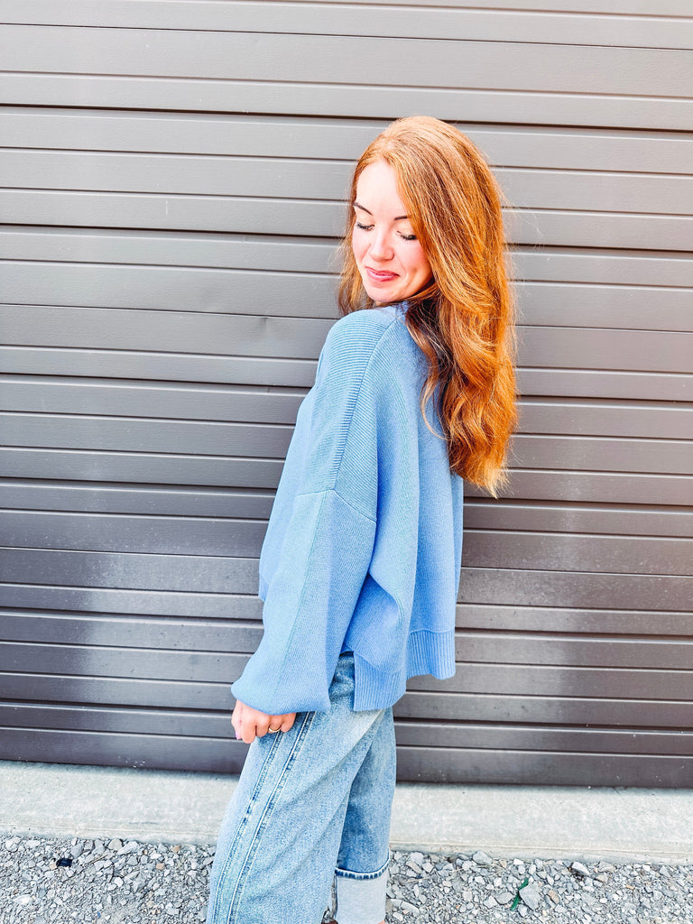 Eccentrics Boutique Sweater Bonfire Breeze Top