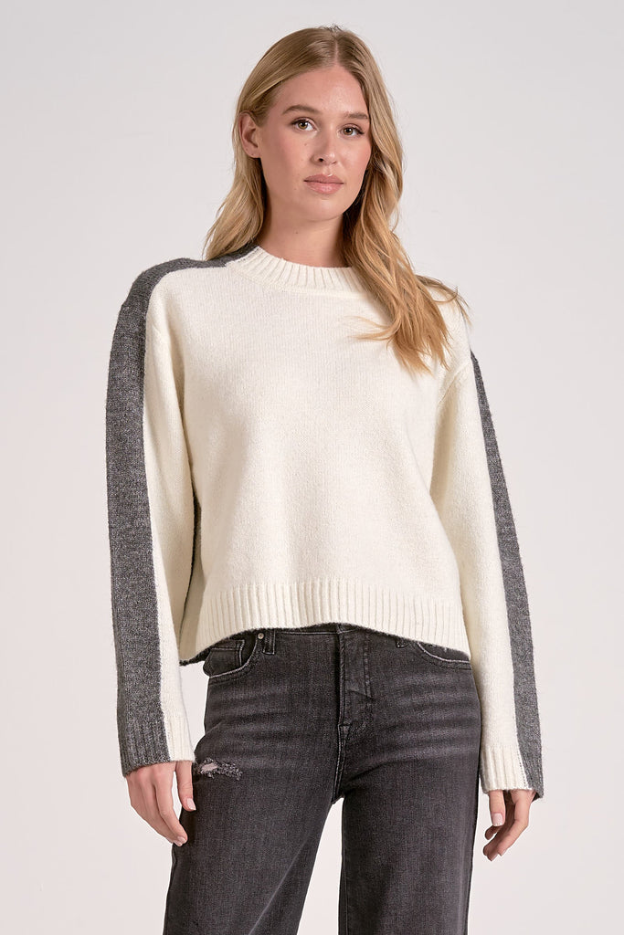 Eccentrics Boutique Sweater Cozy Colorblock Sweater