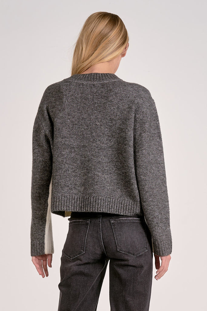 Eccentrics Boutique Sweater Cozy Colorblock Sweater