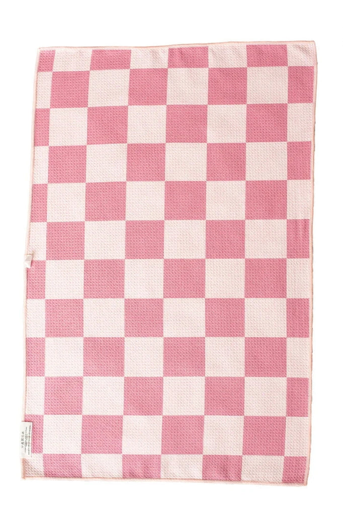 Eccentrics Boutique Accessory Crae.home--Check your Blossoms Reversible Hand Towel 19X29 in