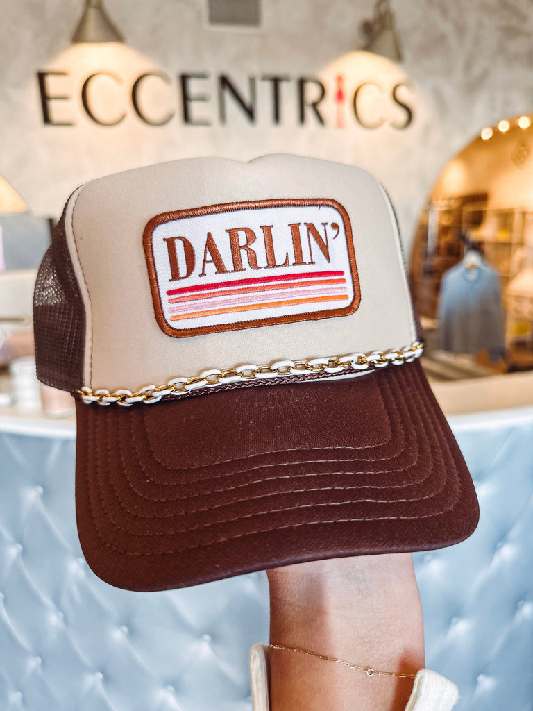Eccentrics Boutique Hat Darlin' Trucker Hat Brown
