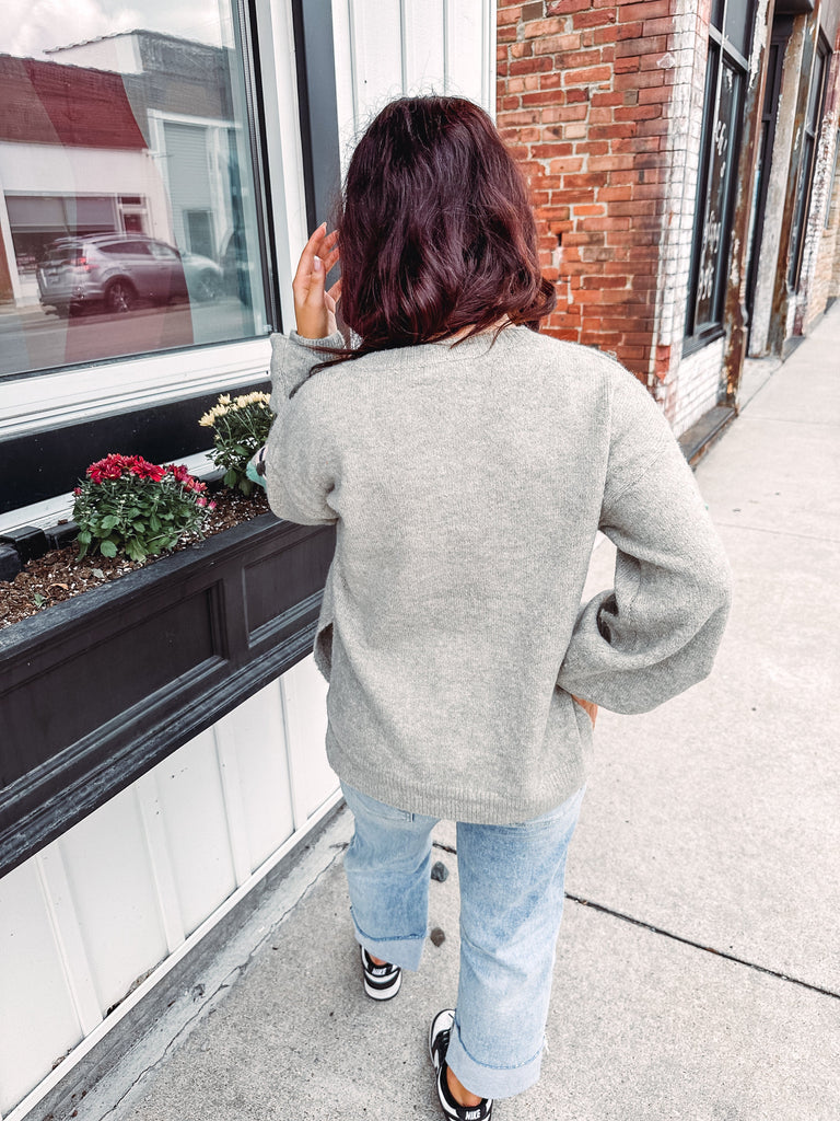 Eccentrics Boutique Sweater Double the Fun Floral Sweater