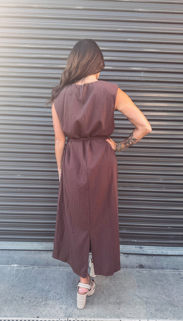 Eccentrics Boutique Dress Expresso Charm Longline Dress