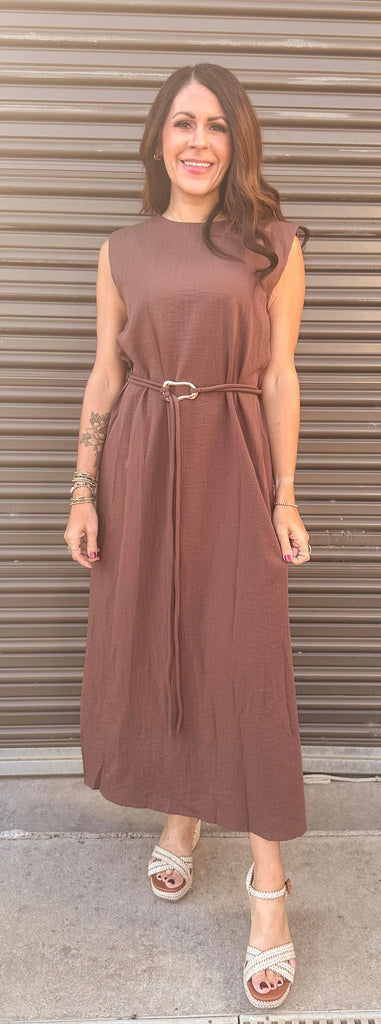 Eccentrics Boutique Dress Expresso Charm Longline Dress