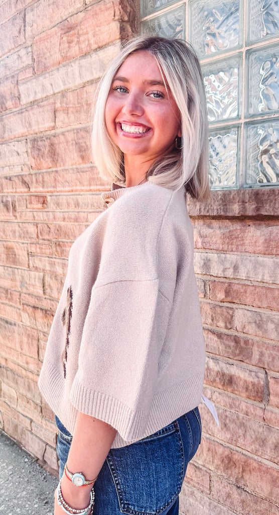 Eccentrics Boutique Cardigan Hadley Cropped Cardigan