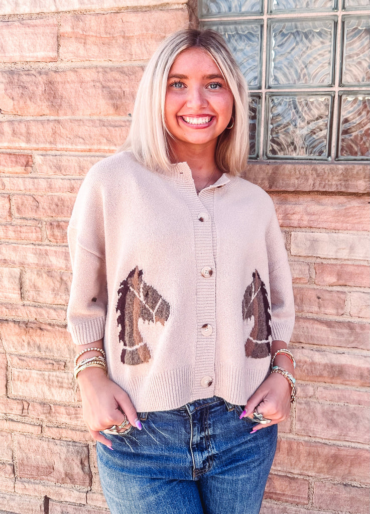 Eccentrics Boutique Cardigan Hadley Cropped Cardigan