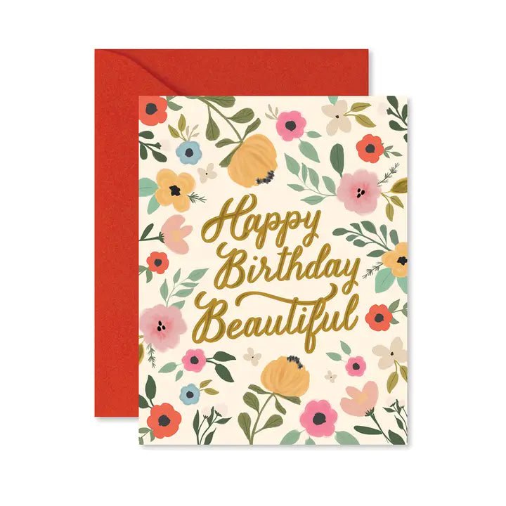 Eccentrics Boutique Greeting Card Happy Birthday Beautiful Greeting Card