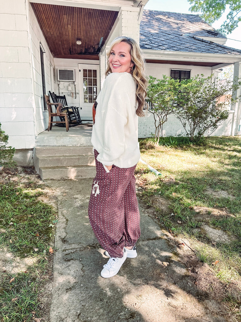 Eccentrics Boutique Sweater Horse Fever Plush Sweater