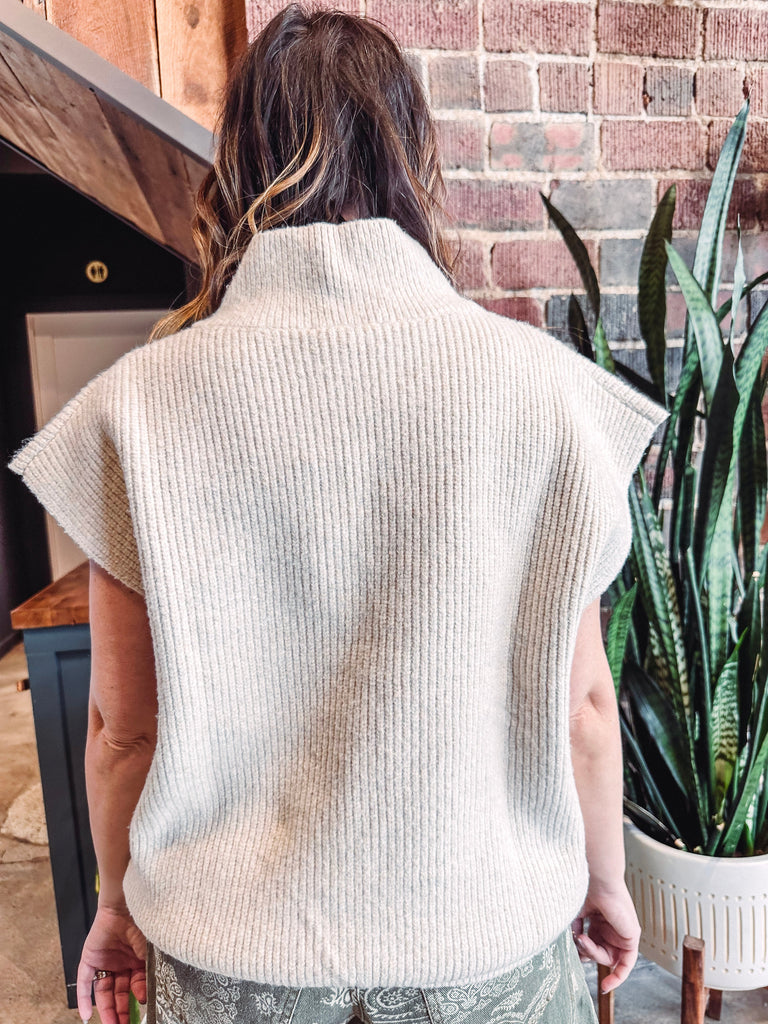 Eccentrics Boutique Vest Ingrid Longline Knitted Vest