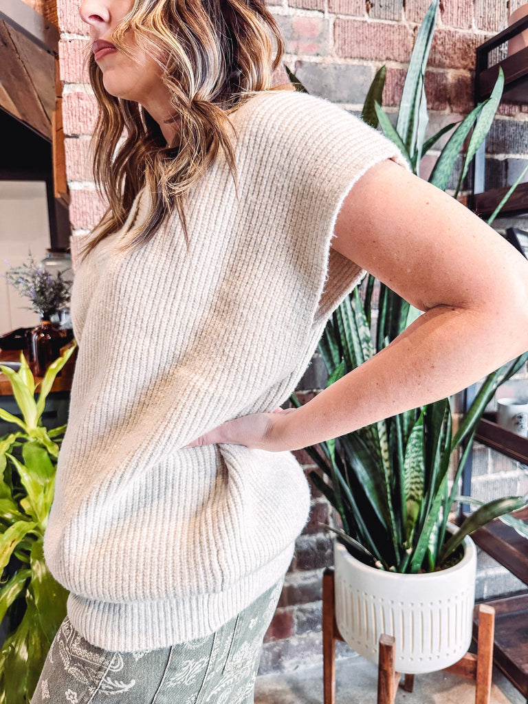 Eccentrics Boutique Vest Ingrid Longline Knitted Vest