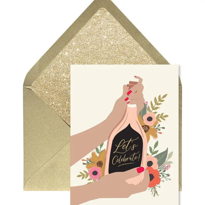 Eccentrics Boutique Greeting Card Let's Celebrate! Congratulations Greeting Card