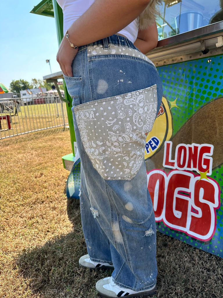 Eccentrics Boutique Denim Luna Denim Washed Extended Pants