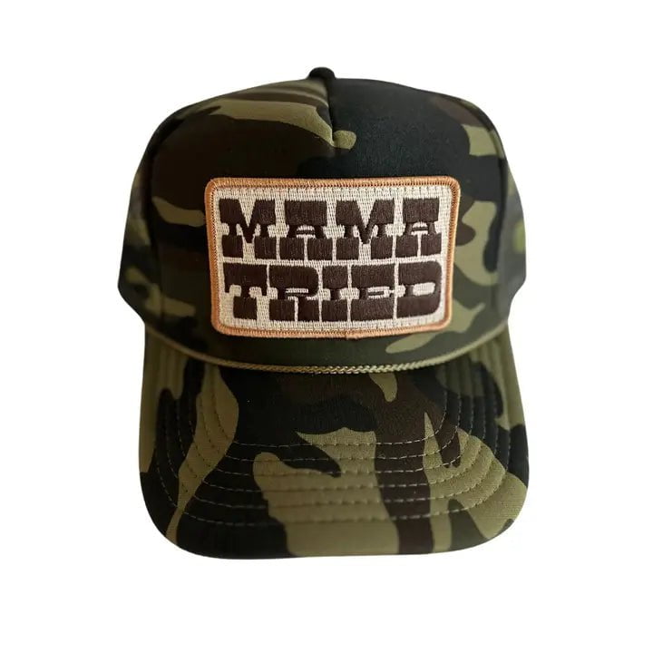 Eccentrics Boutique Hat Mama Tried Patch Trucker Hat