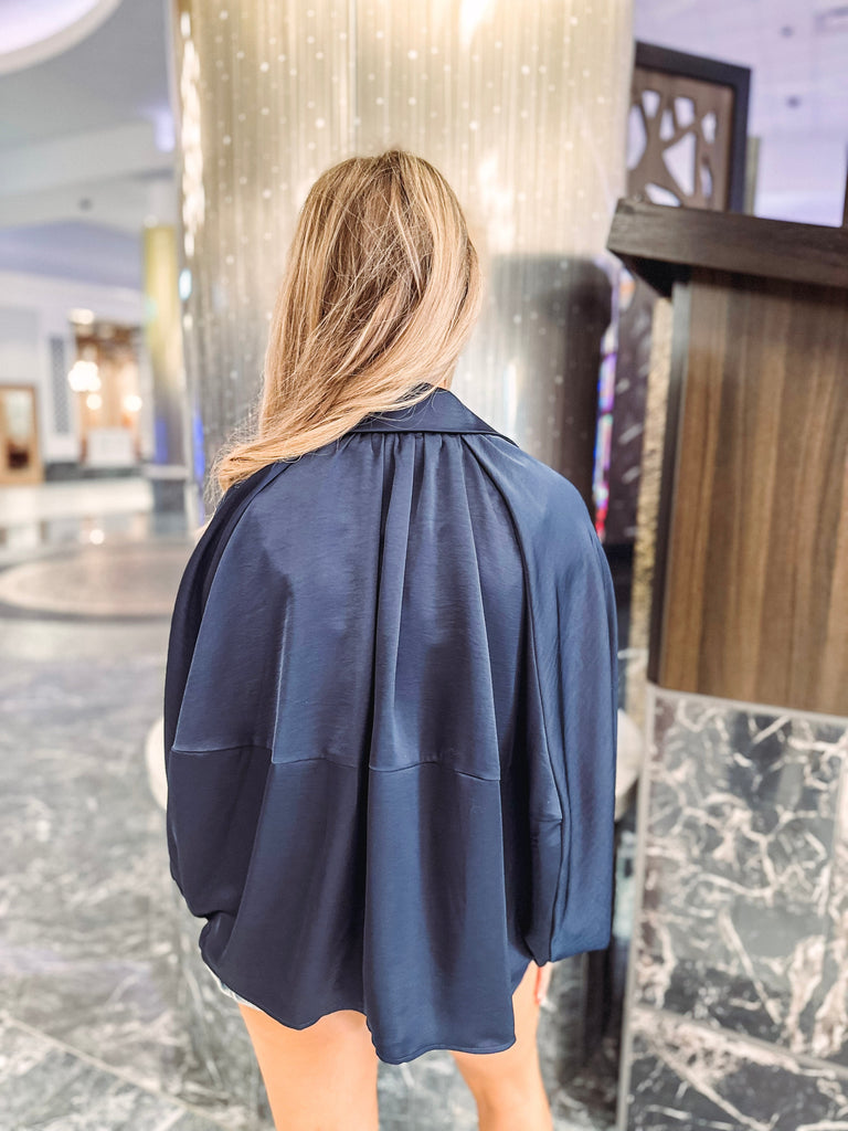 Eccentrics Boutique Jacket Midnight Fancy Puffed Bomber Jacket