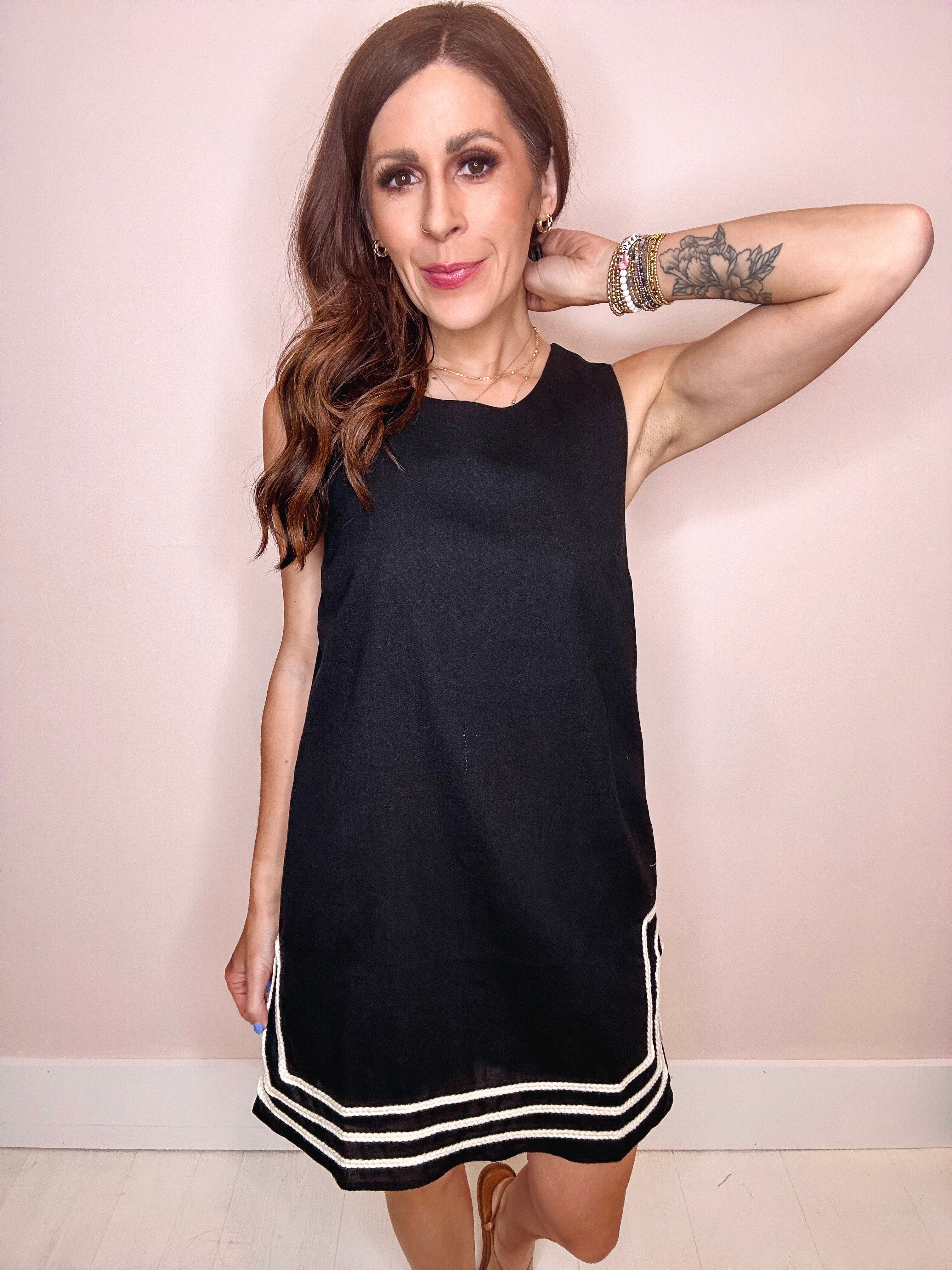 mira mini dress Mira Mini Dress Black One Mile The Label