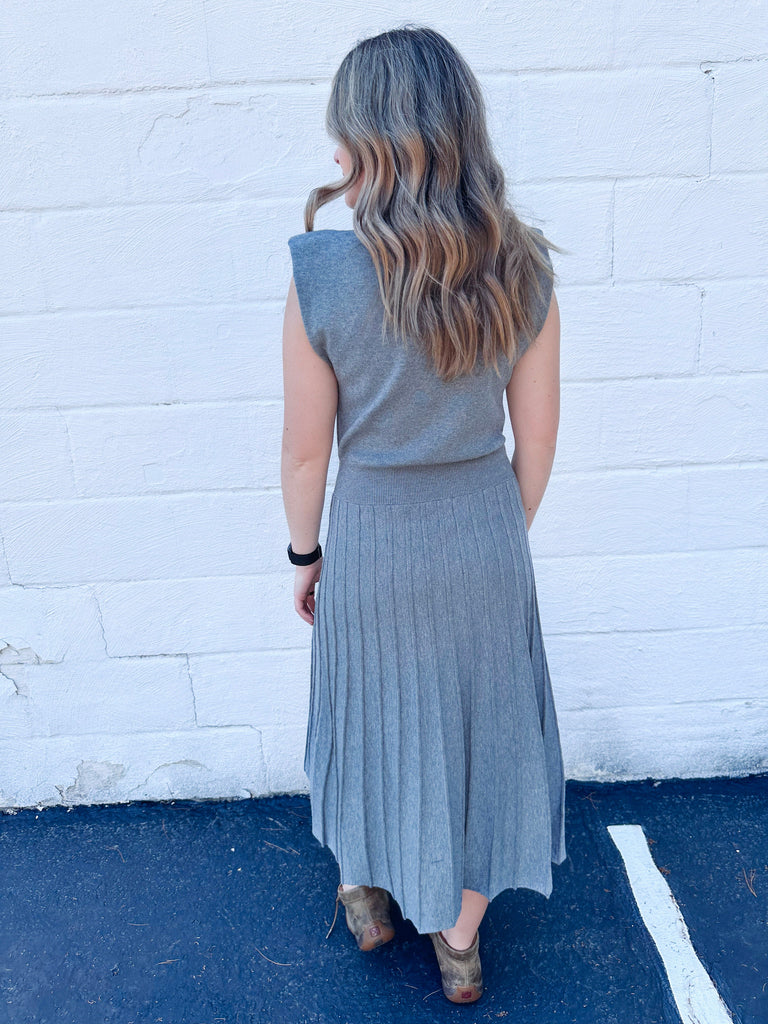 Eccentrics Boutique Dress My Fair Lady Sleeveless Knit Maxi Dress