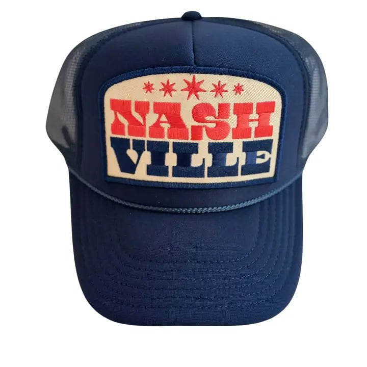 Eccentrics Boutique Hat Nashville Patch Trucker Hat