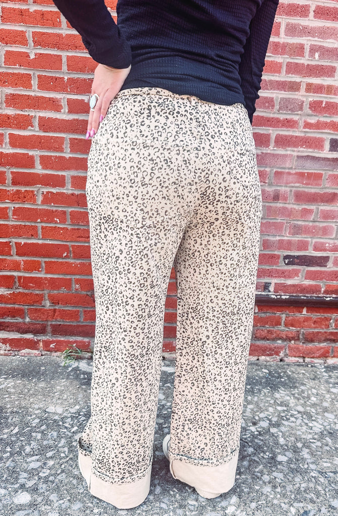 Eccentrics Boutique Denim Nyali Leopard Jeans