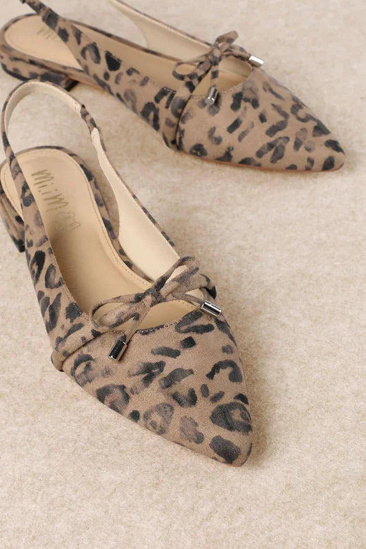 Eccentrics Boutique Shoe Pardina Leopard Slide